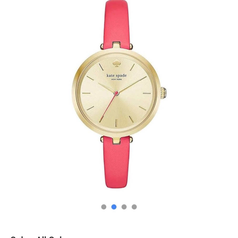 Kate Spade Women’s Holland Pink Leather Watch